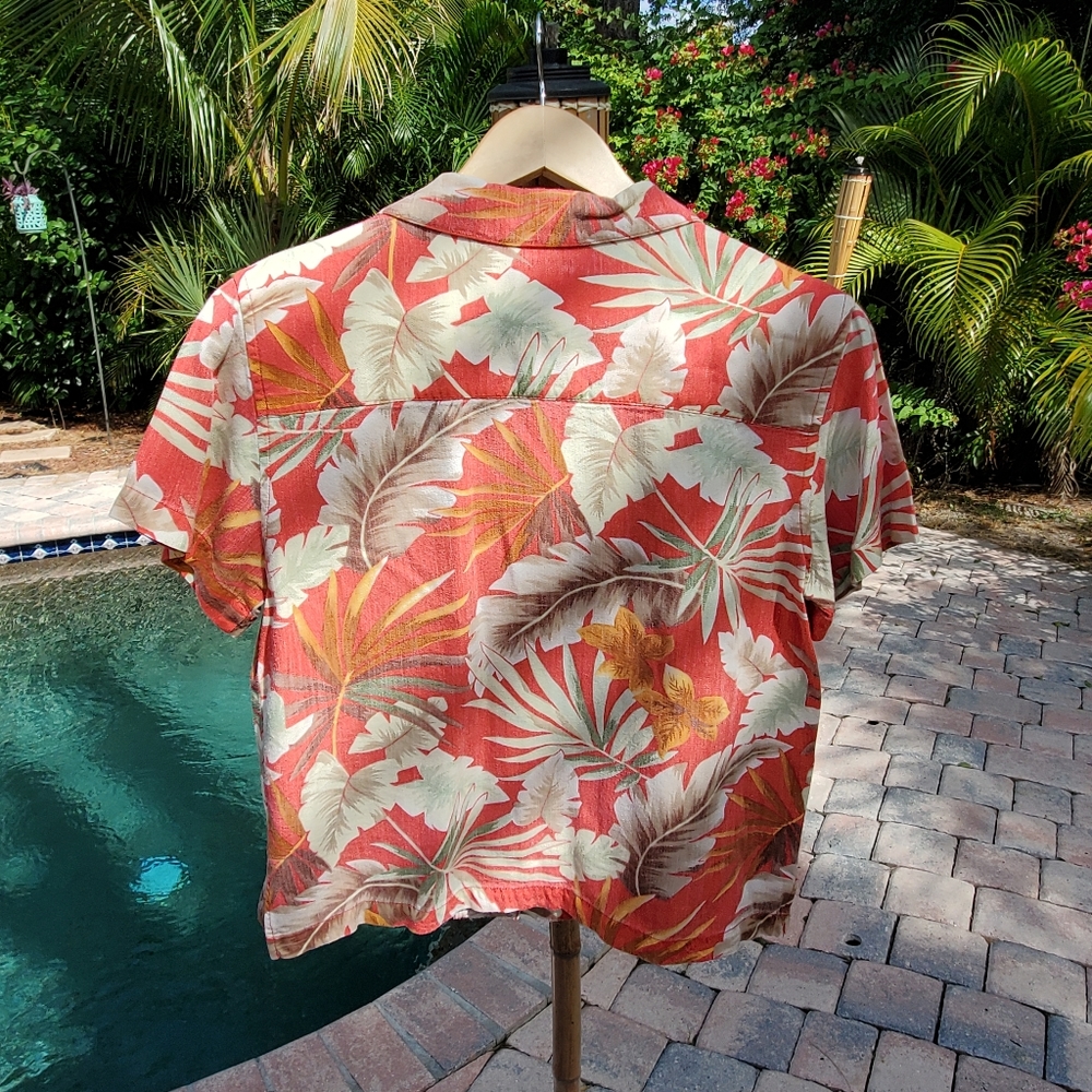Liz Claiborne Tropical Shirt - Picture 2 of 4